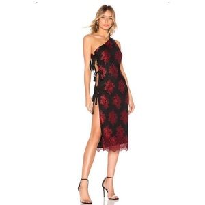 REVOLVE h:ours Leonardo Gown in Spanish Red